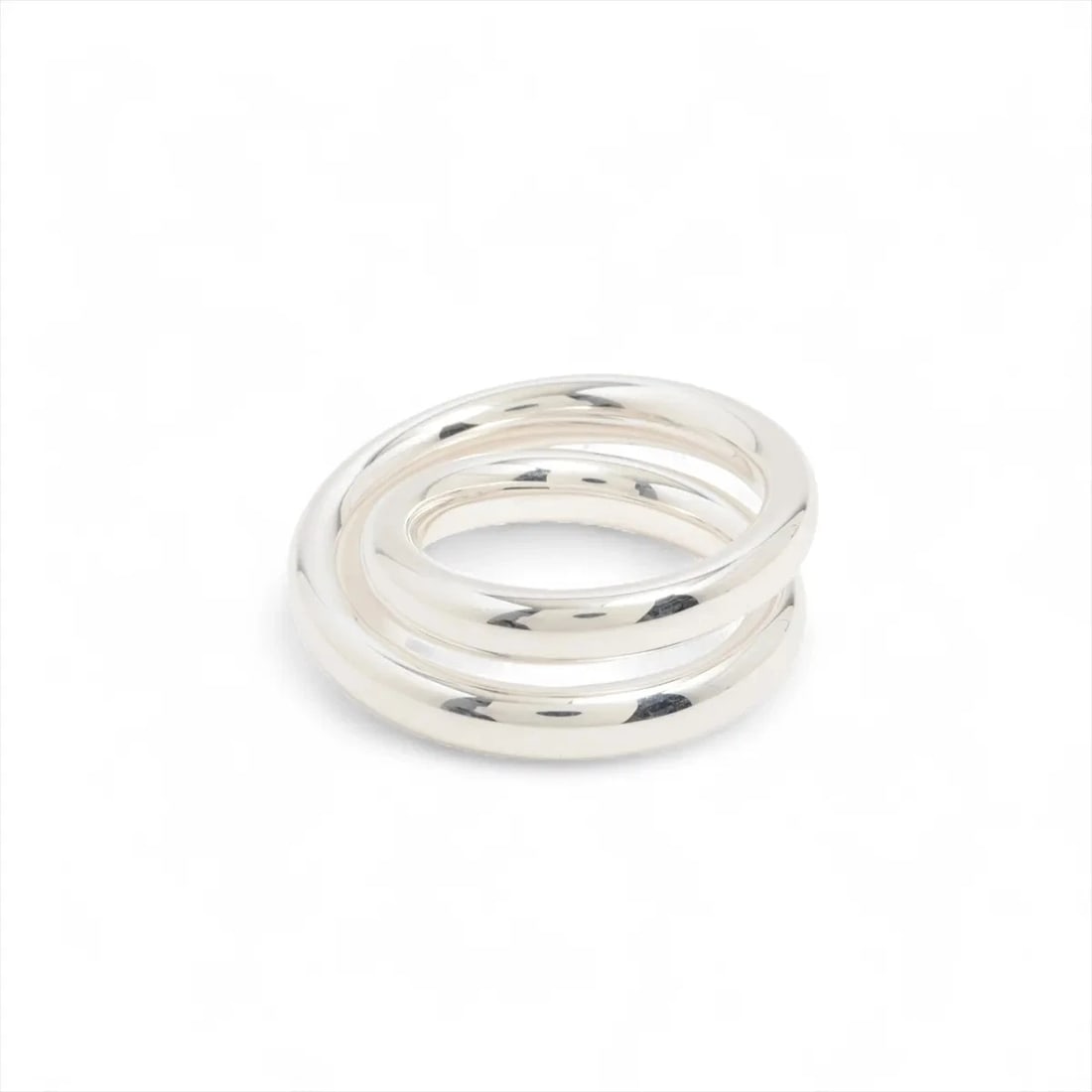 HERMES VERTIGES RING SILVER: Hermes Vertiges Ring Silver Brand: Hermes Type/Style: Ring Material: 925, Color: Silver Size: 6.75 - 7 US Accessories: None Accessories Notice: When purchasing pre-owned goods, please refe