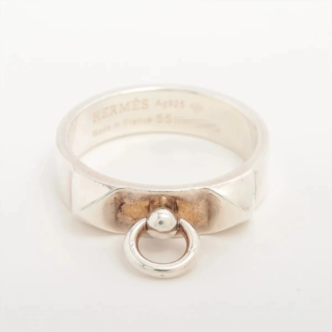 HERMES COLLIER DE CHIEN RING 925 SILVER (1 of 2)