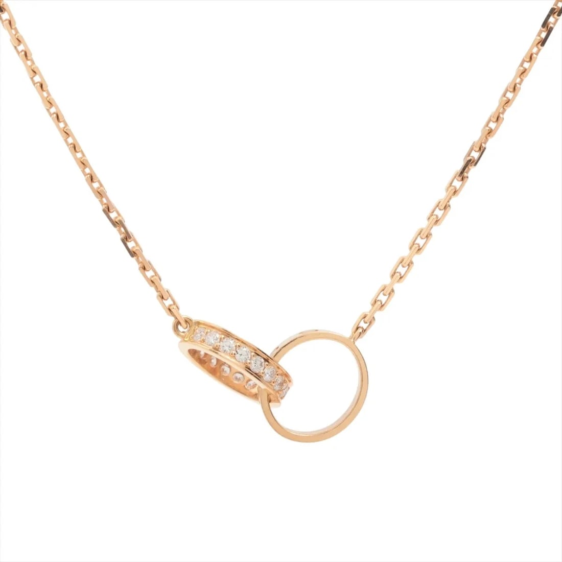 CARTIER BABY LOVE DIAMOND NECKLACE (1 of 4)