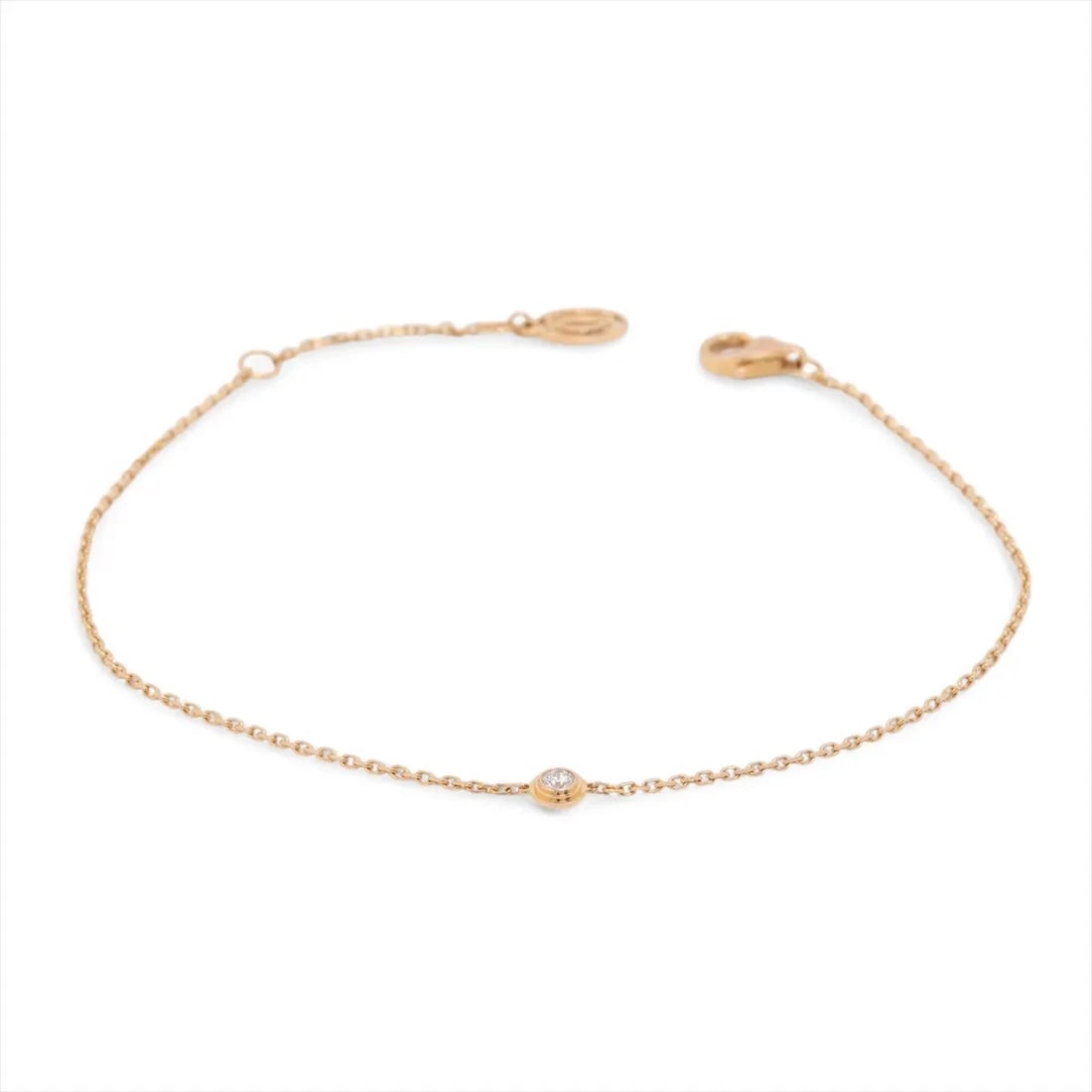 CARTIER D'AMOUR XS DIAMOND BRACELET: Cartier D'amour XS diamond Bracelet Brand: Cartier Type/Style: Bracelet Material: 750(YG), Main Stone/Creation Natural Color: YG Size: Size(CM) Bracelet length:19.1 Accessories: None