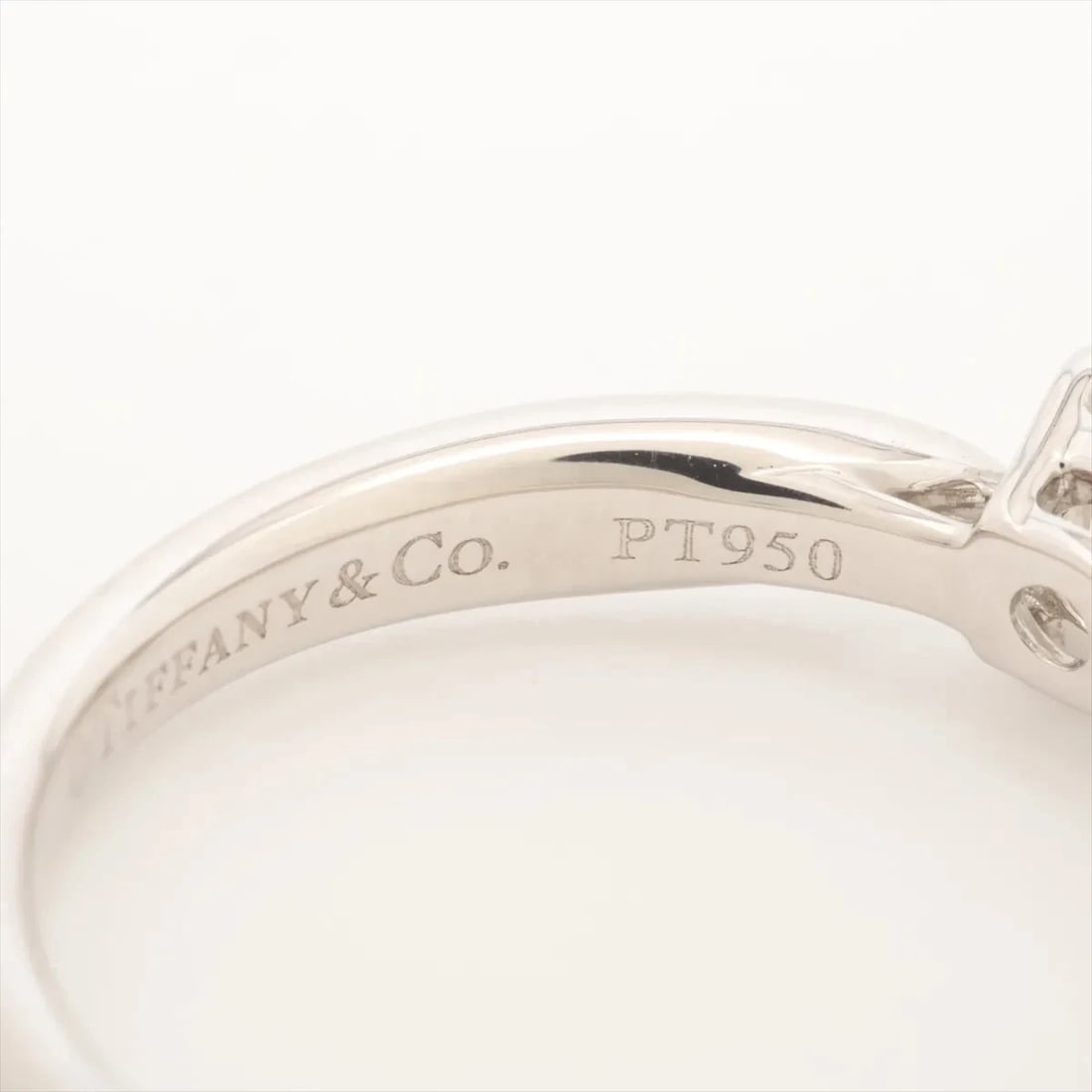 TIFFANY HARMONY DIAMOND RING PT950 - 3