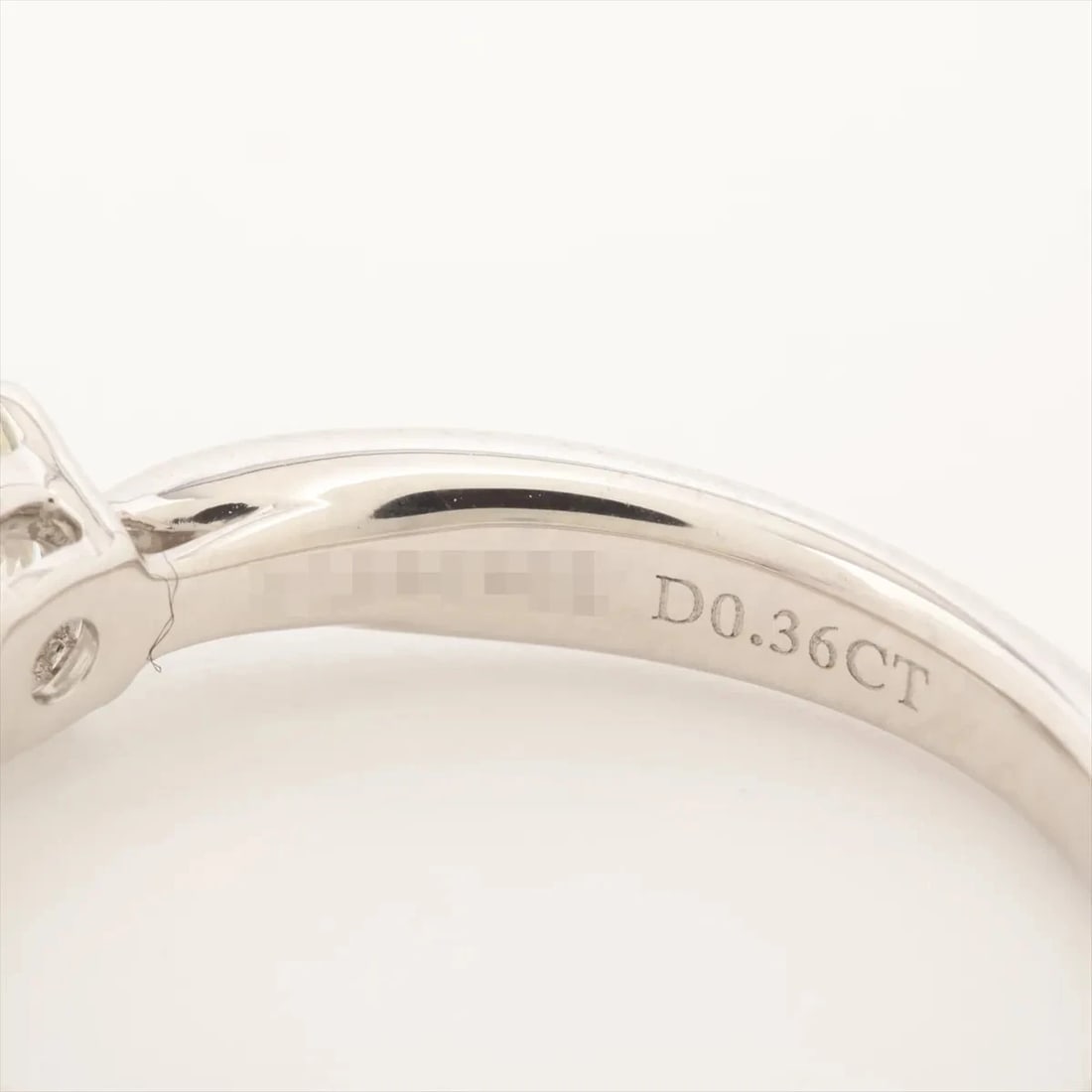 TIFFANY HARMONY DIAMOND RING PT950 - 4