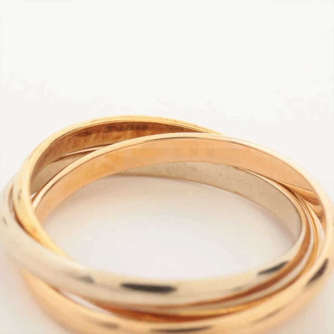 CARTIER TRINITY RING 750(YG×PG×WG) - 2
