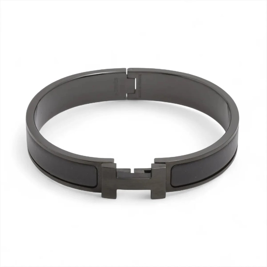 HERMES CLIC H BANGLE GP SO BLACK (1 of 4)