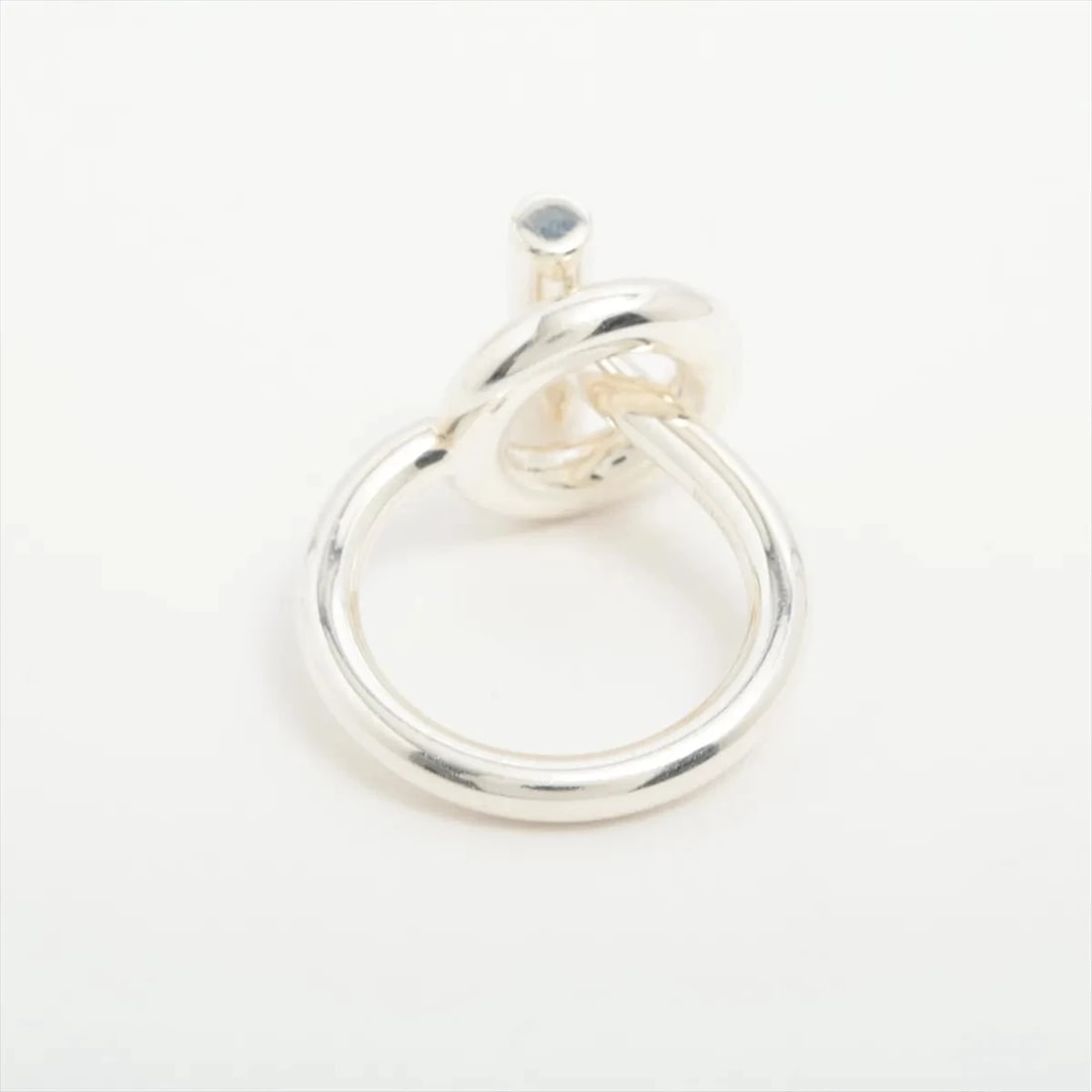 HERMES ECHAPPEE RING SILVER - 2