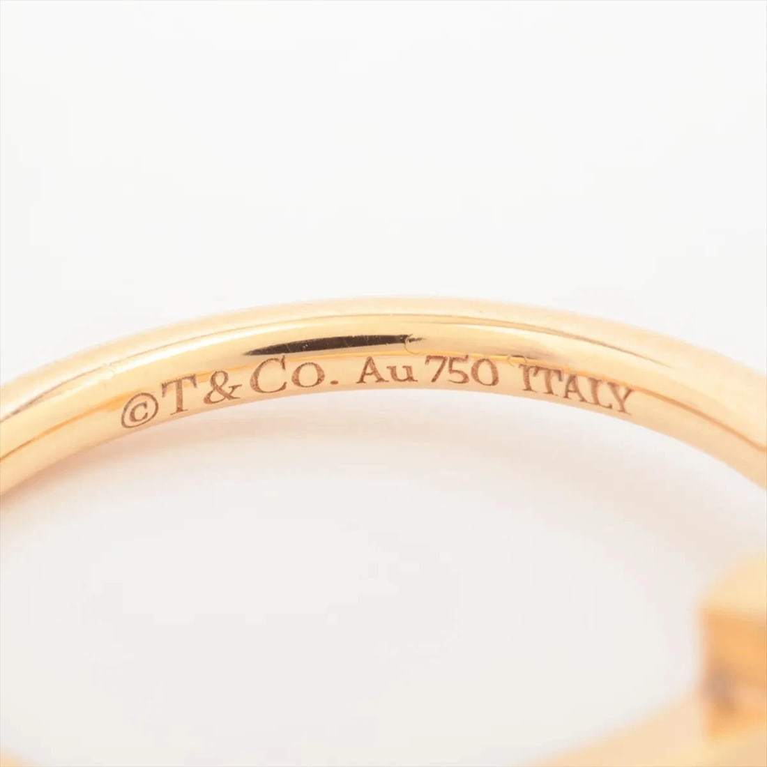 TIFFANY T WIRE RING 750(PG) - 3