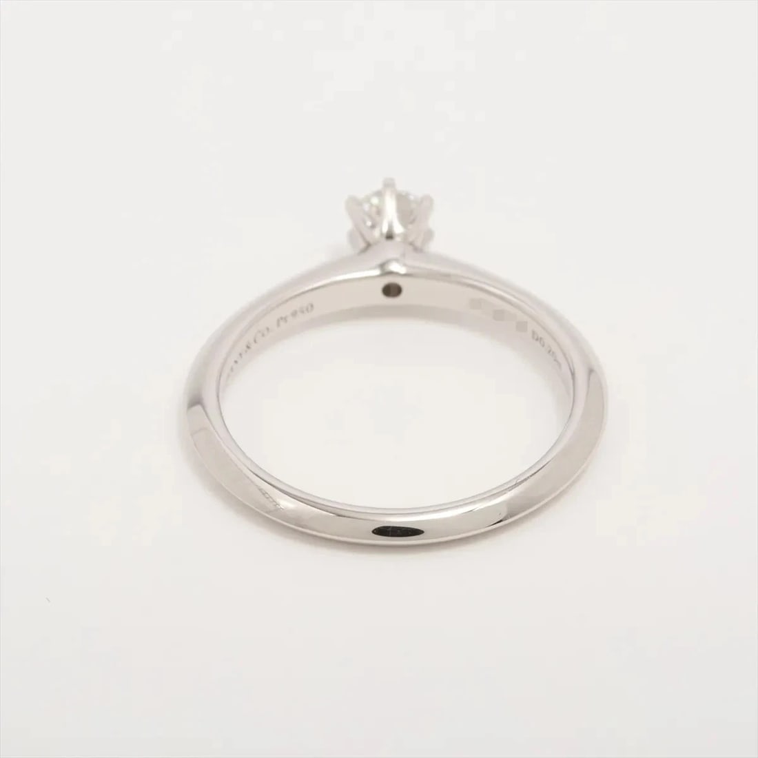 TIFFANY SOLITAIRE DIAMOND RING PT950 - 2