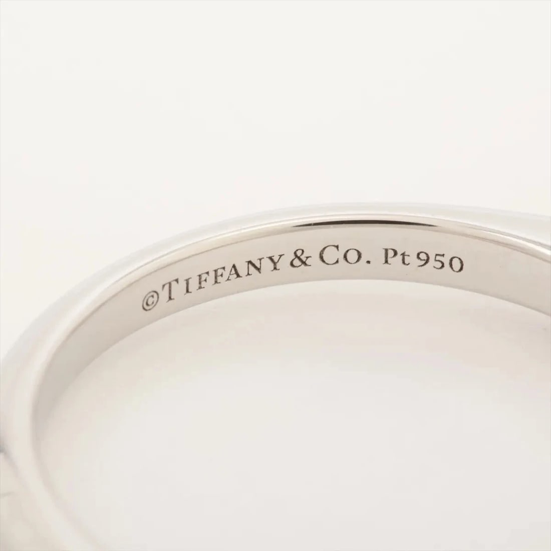 TIFFANY SOLITAIRE DIAMOND RING PT950 - 3