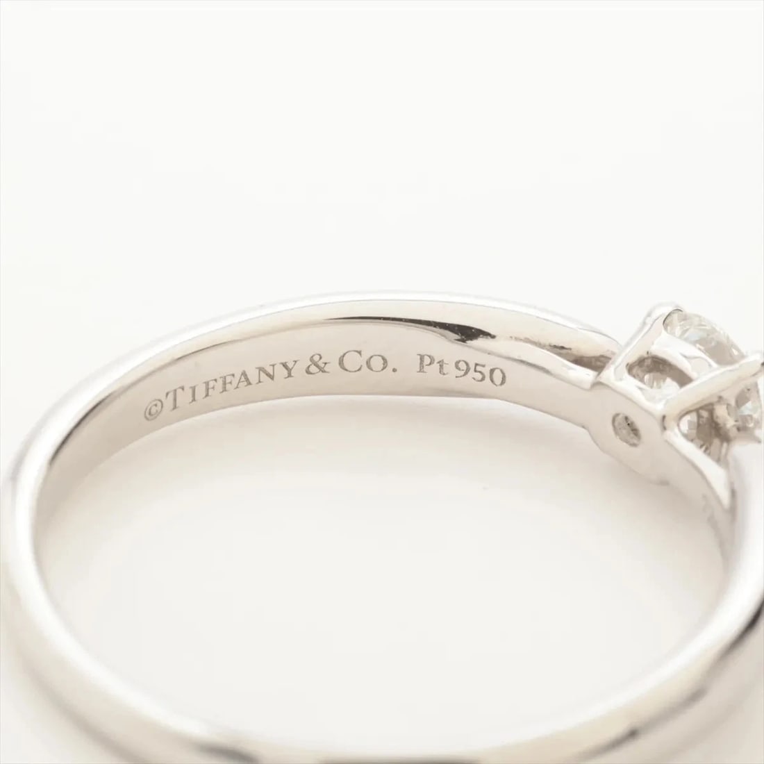 TIFFANY HARMONY DIAMOND RING PT950 - 2