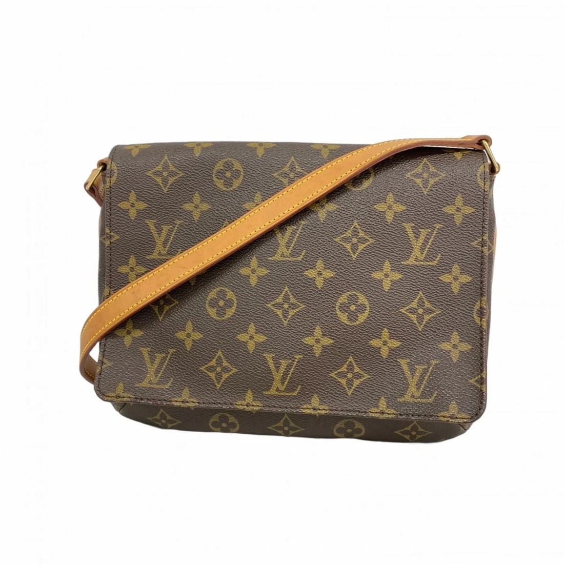 LOUIS VUITTON MONOGRAM MUSETTE TANGO SHORT STRAP SHOULDER BAG: Louis Vuitton Monogram Musette Tango Short Strap Shoulder Bag Brand: Louis Vuitton Type/Style: Shoulder bag Material: Monogram Color: Brown Size: Size (HxWxD) 20cm x 25cm x 5cm / 7.87'' x 9.84'' x