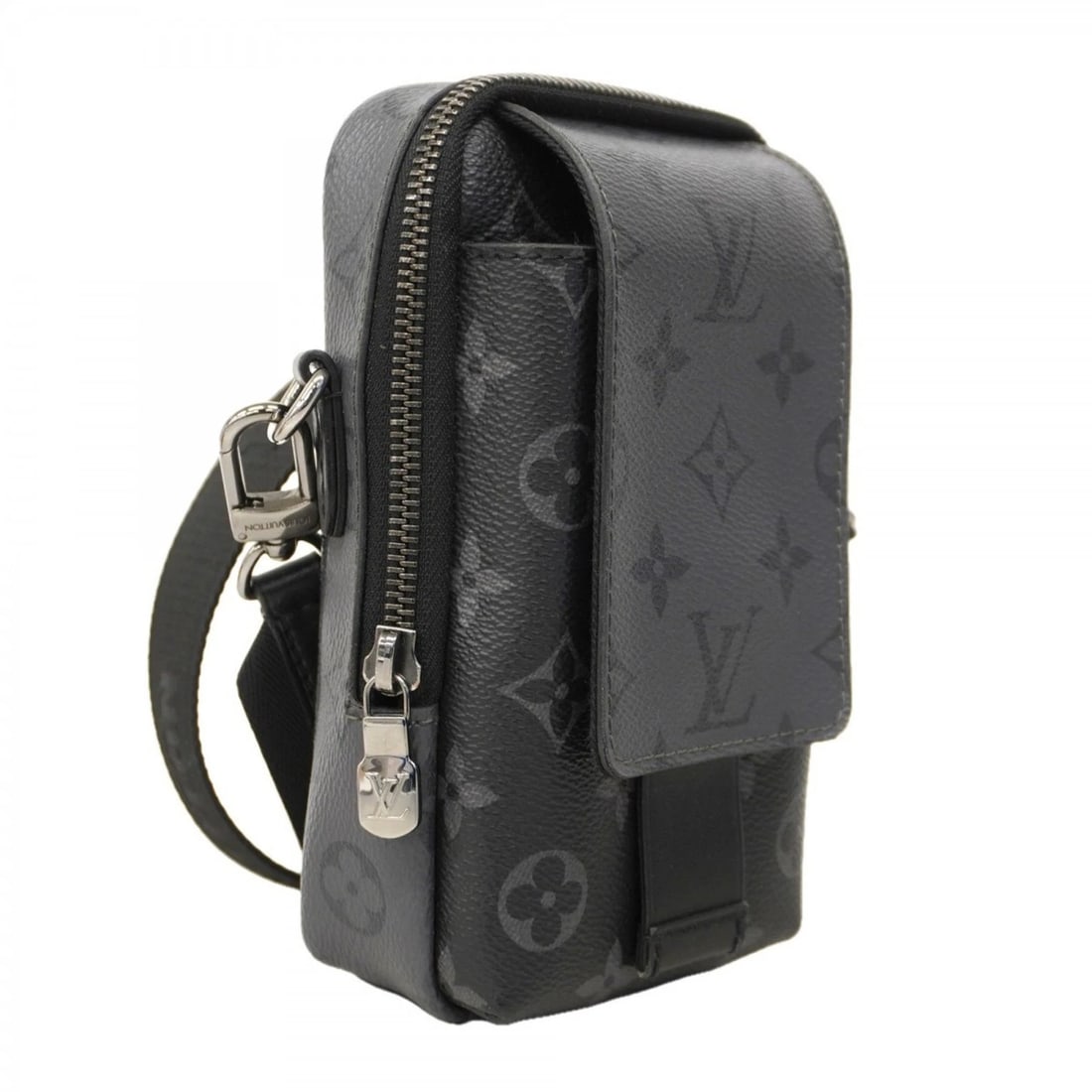 LOUIS VUITTON MONOGRAM ECLIPSE SHOULDER BAG - 2