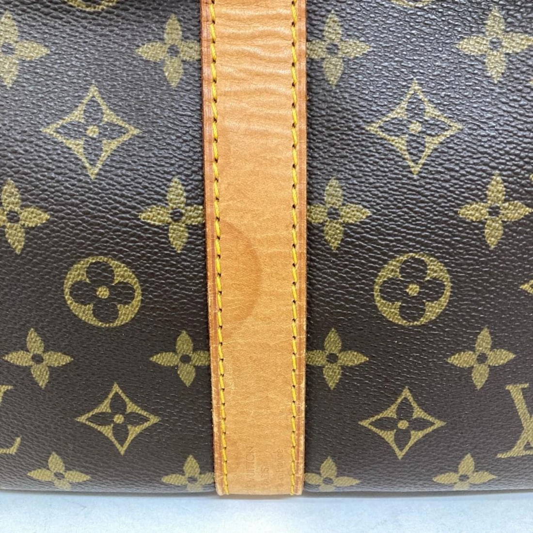 LOUIS VUITTON KEEPALL 55 BOSTON BAG IN MONOGRAM CANVAS - 6