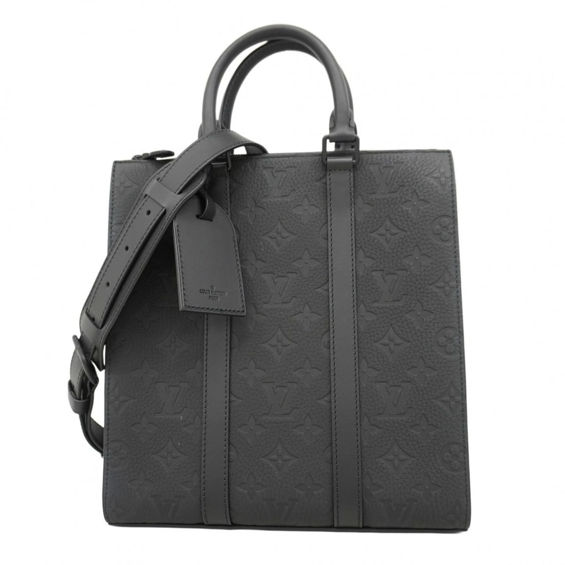 LOUIS VUITTON MONOGRAM TAURILLON SAC PLAQUE HANDBAG (1 of 11)