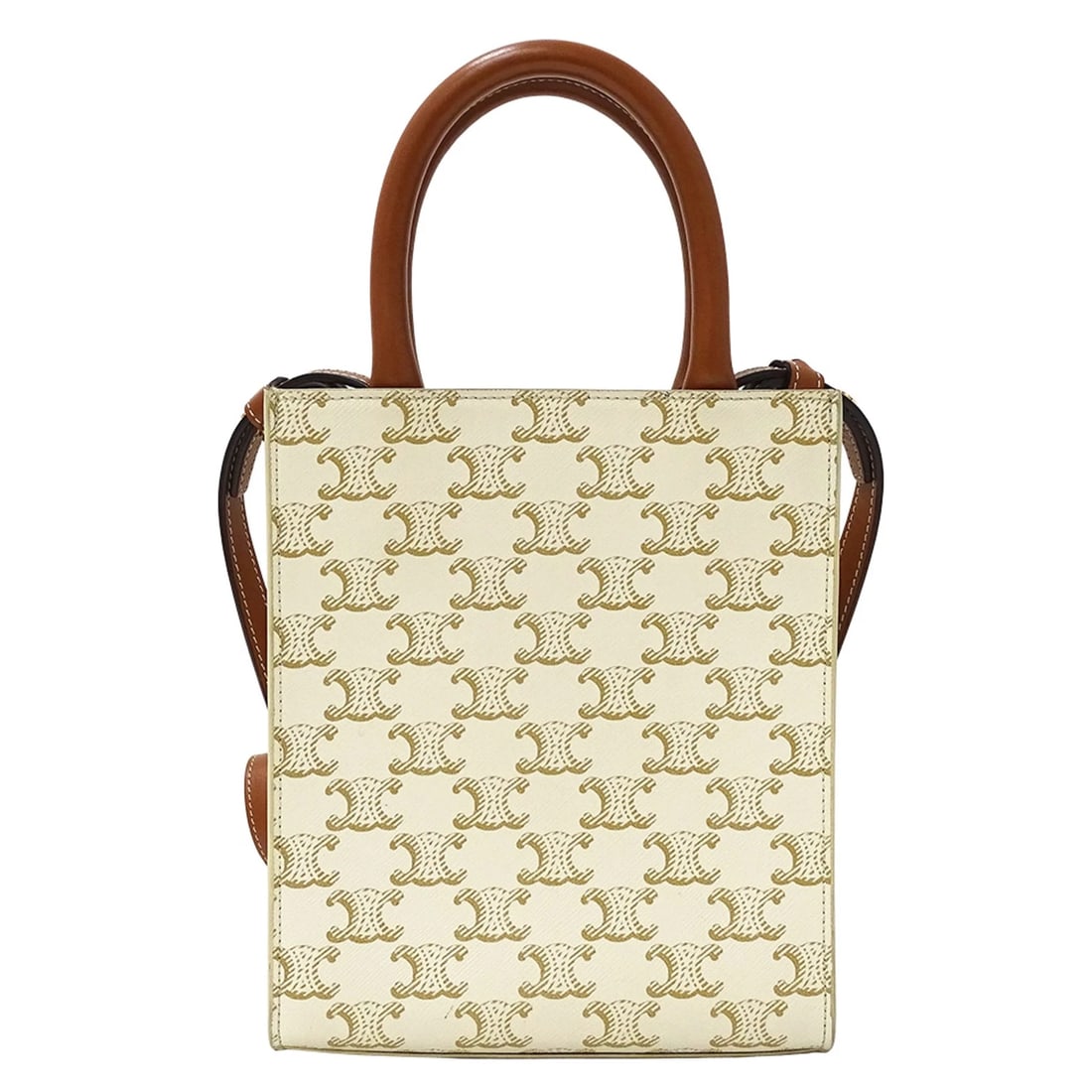 CELINE TRIOMPHE MINI VERTICAL CABAS BAG - 2