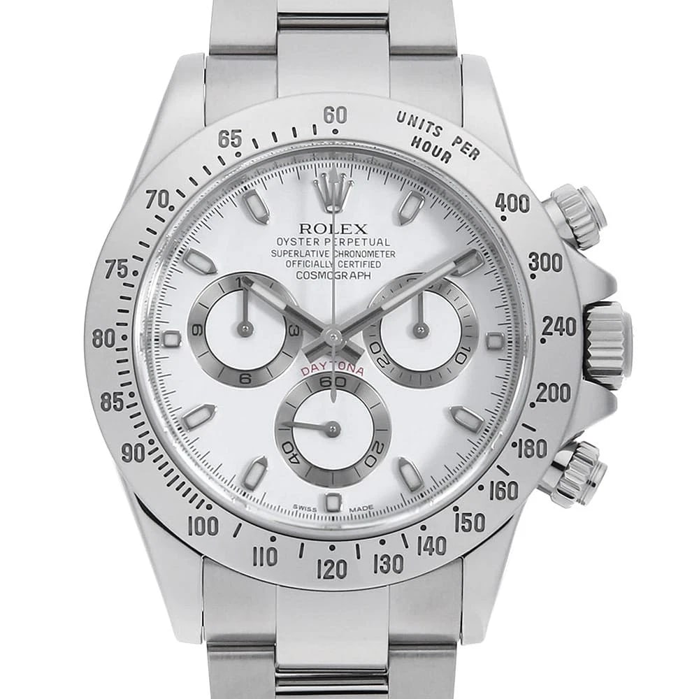 ROLEX COSMOGRAPH DAYTONA WHITE SECOND HAND WRIST WATCH (1 of 5)