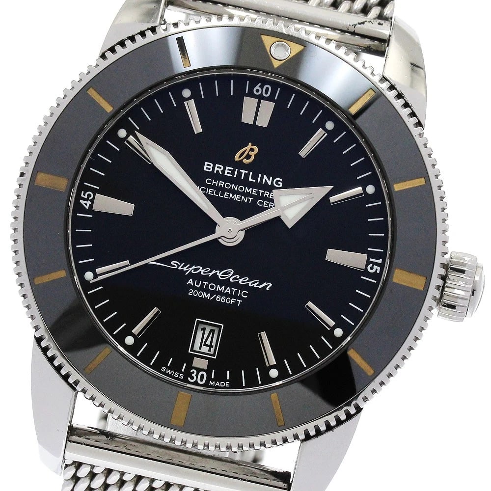 BREITLING SUPEROCEAN AUTOMATIC WATCH WRIST WATCH (1 of 5)