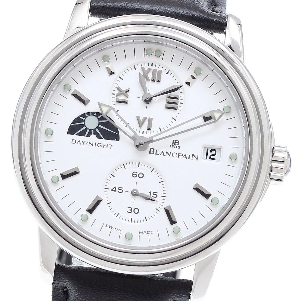 BLANCPAIN LEMAN DOUBLE AUTOMATIC WATCH WRIST WATCH (1 of 4)