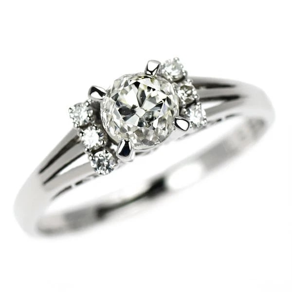 PT900 OLD CUT DIAMOND RING (1 of 2)
