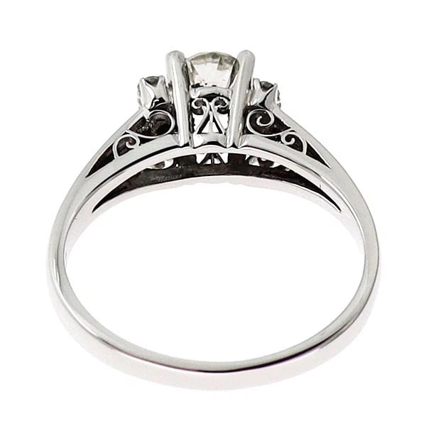 PT900 OLD CUT DIAMOND RING - 2