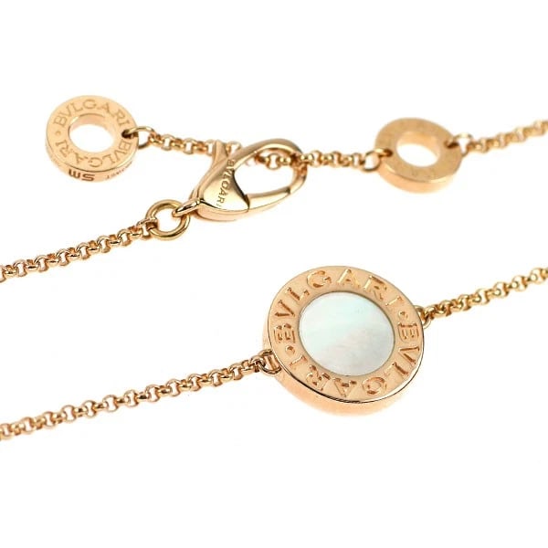 BULGARI K18PG SHELL BRACELET - 2