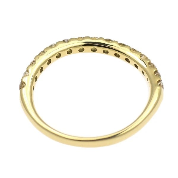 K18YG DIAMOND RING - 2