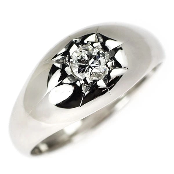 PT850 DIAMOND RING: Pt850 diamond ring Brand: None Type/Style: Ring Material: Metal Purity 850, Metal Platinum, Main Stone/Creation Natural Color: Platinum Size: 6.25 - 6.5 US Accessories: None Accessories