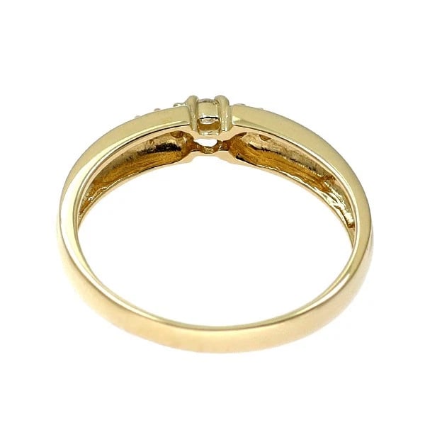K18YG DIAMOND RING - 2