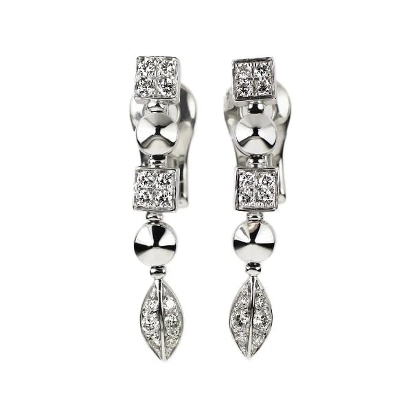 BULGARI K18WG DIAMOND EARRINGS LUCIA (1 of 2)
