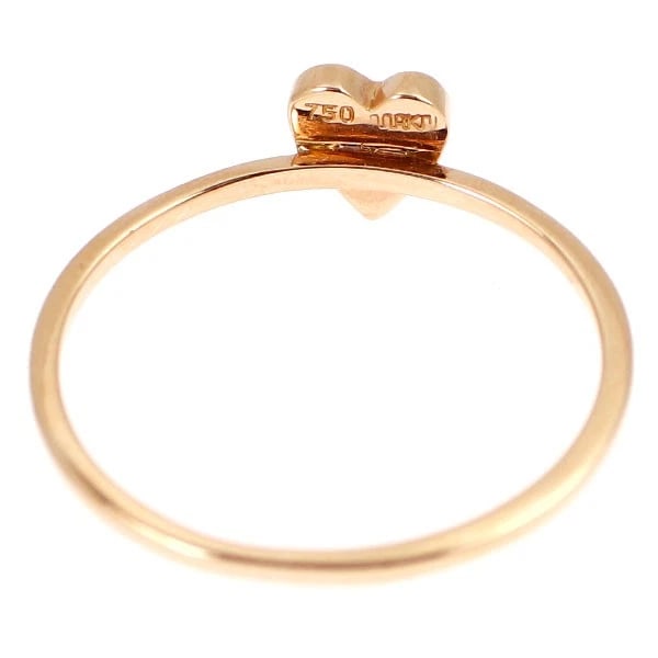 ILEANA MAKRI K18PG RUBY RING HEART - 2