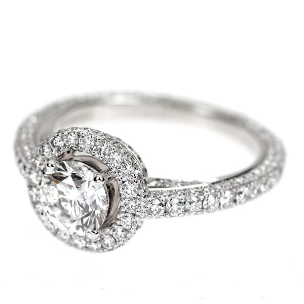 GRAFF K18WG DIAMOND RING - 2