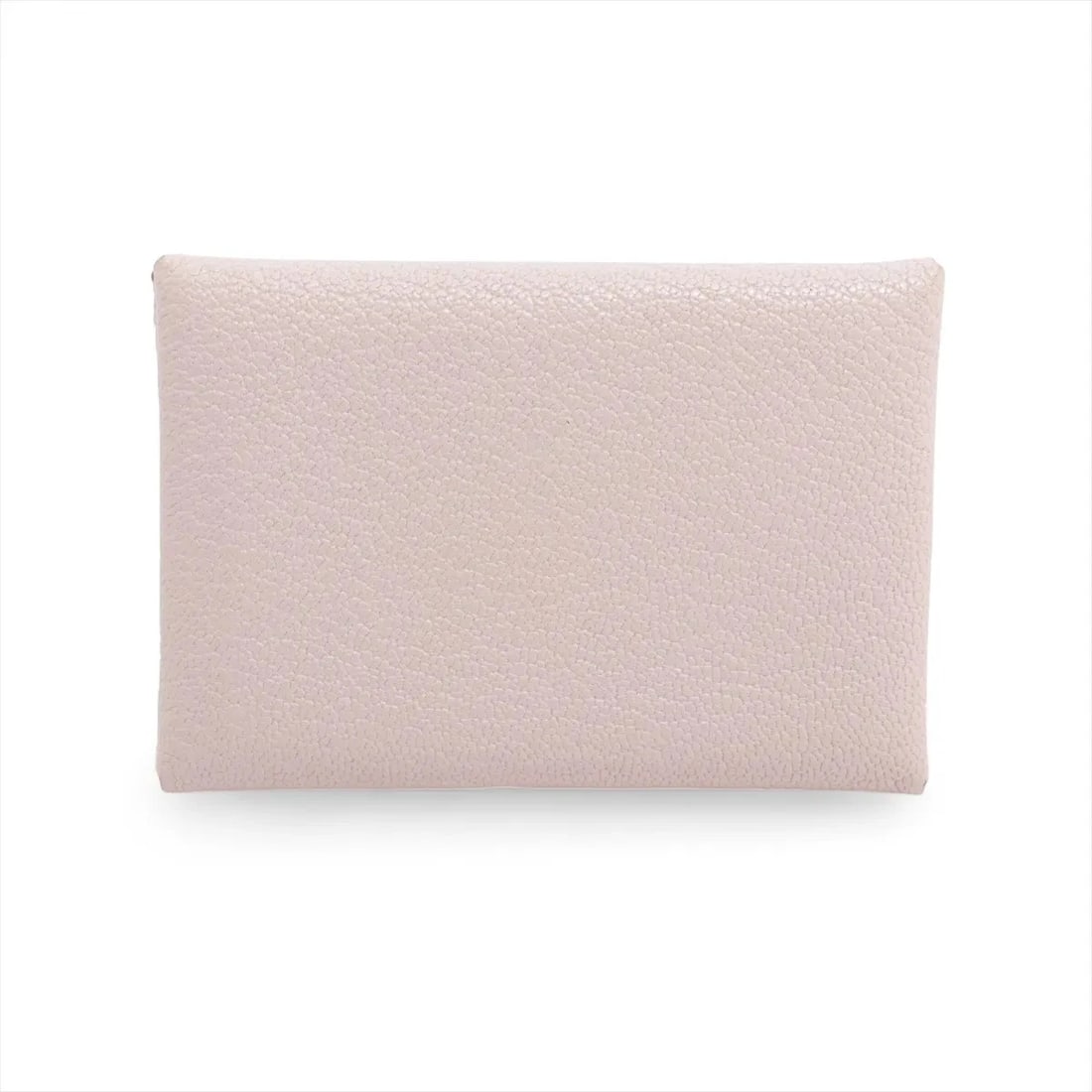 Hermes CALVI DUO CHÈVRE MYSORE COIN PURSE MAUVE PALE (1 of 4)