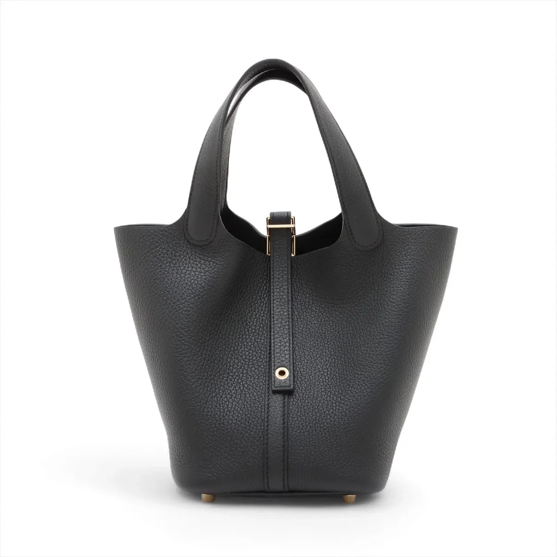 Hermes PICOTIN LOCK 18 PM TAURILLON CLEMENCE BLACK: Hermes Picotin Lock 18 PM Taurillon Clemence Black Brand: Hermes Type: Hand bag Material: Taurillon Clemence Color: Black Size: Height:7.3inch Length:7.3inch Depth:5.3inch Handle height:4.7inch A