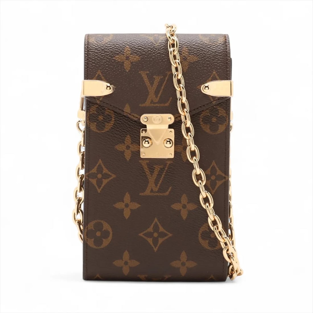 LOUIS VUITTON MONOGRAM PHONE POUCH MÉTIS BROWN (1 of 5)