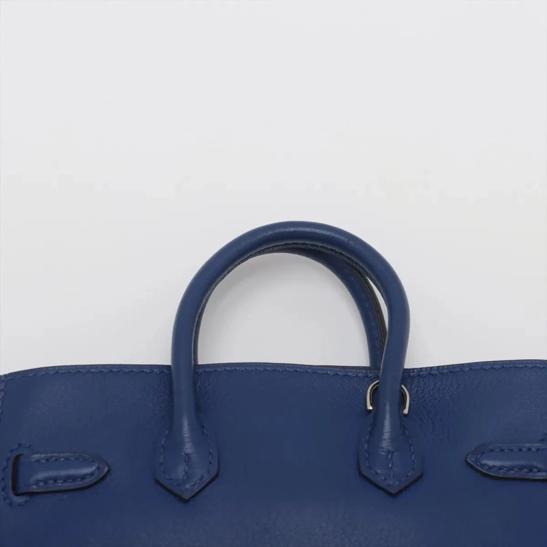 Hermes TINY BIRKIN SWIFT BLUE SILVER - 6