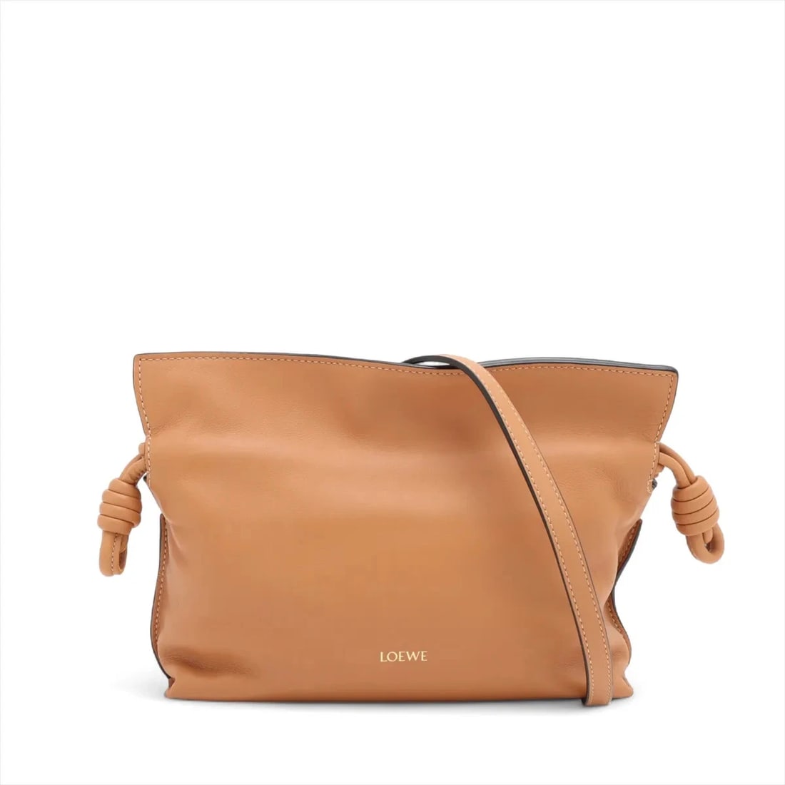 LOEWE FLAMENCO CLUTCH MINI LEATHER SHOULDER BAG BROWN: Loewe Flamenco clutch Mini Leather Shoulder bag Brown Brand: Loewe Type: Shoulder bag Material: Leather Color: Brown Size: Height:7.1inch Length:8.9inch Depth:2.6inch Shoulder height:18.7inch 