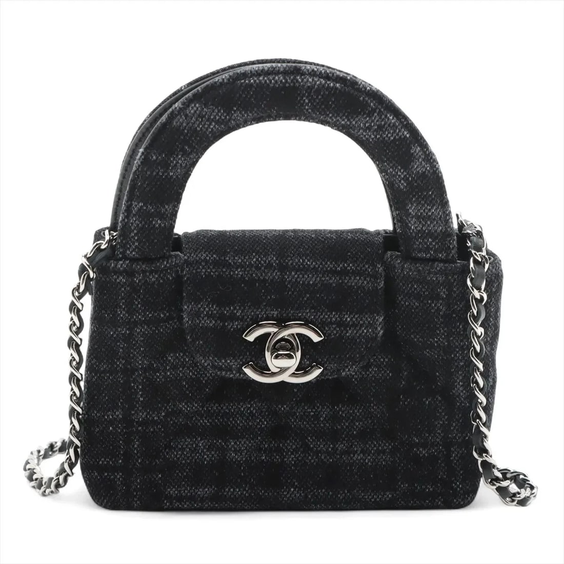 CHANEL MATELASSE CANVAS 2 WAY SHOULDER BAG (1 of 7)