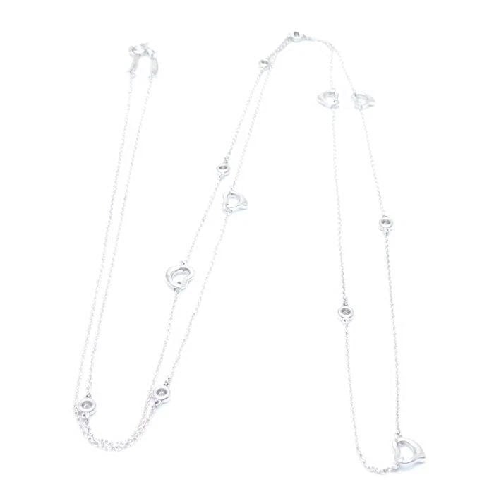 TIFFANY & CO. PERETTI OPEN HEART 925 NECKLACE (1 of 3)