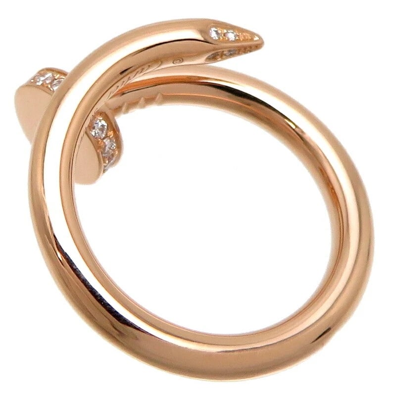 CARTIER K18PG RING - 2