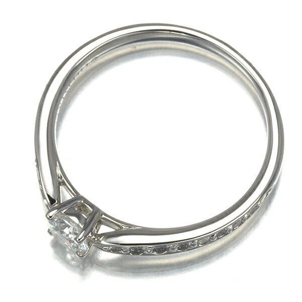 TIFFANY & CO. DIAMOND HARMONY PT950 RING: Tiffany & Co. Diamond Harmony Pt950 Ring Brand: Tiffany & Co. Type/Style: Ring Material: Metal Purity Pt950, Metal Platinum, Main Stone/Creation Natural Color: Platinum Size: US 5-5.5 