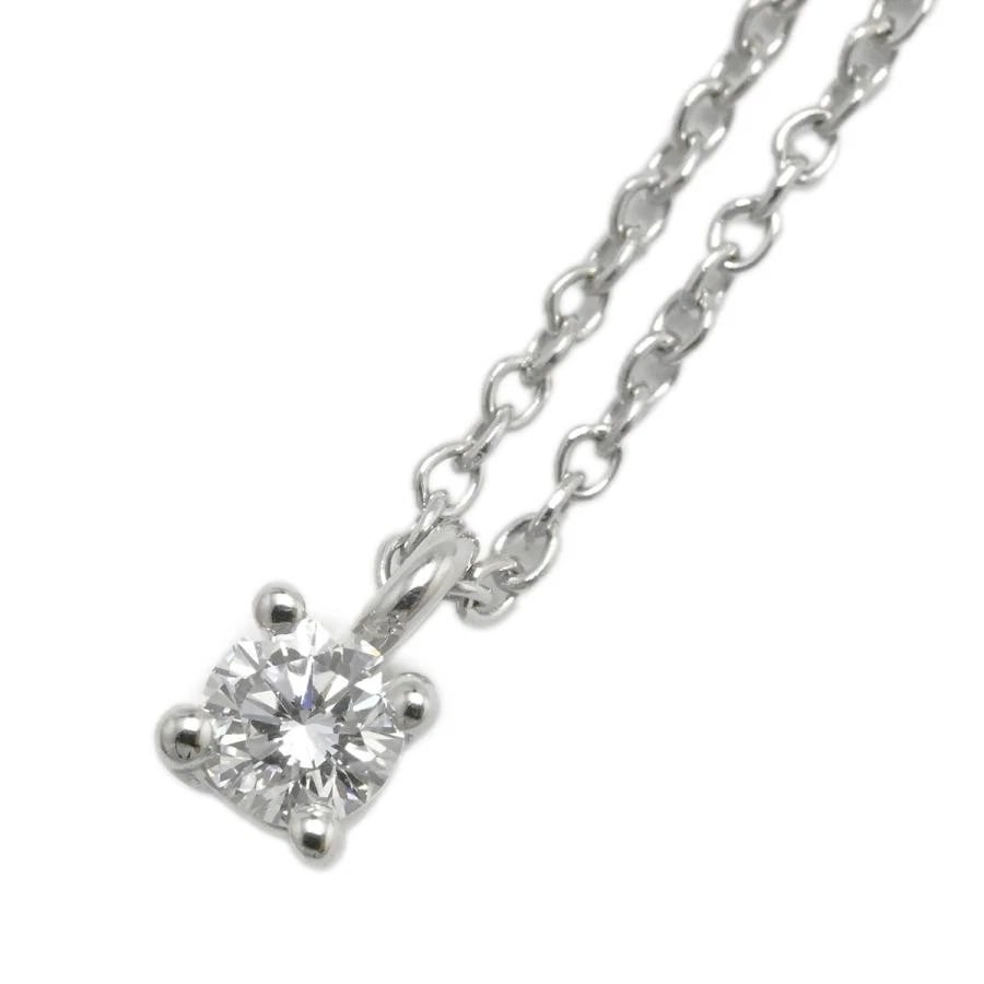 TIFFANY & CO. FLOWER PLATINUM DIAMOND NECKLACE: Tiffany & Co. Flower Platinum Diamond Necklace Brand: Tiffany & Co. Type/Style: Necklace Material: Metal Purity Pt950, Metal Platinum, Main Stone/Creation Natural Color: Platinum Size: Chain