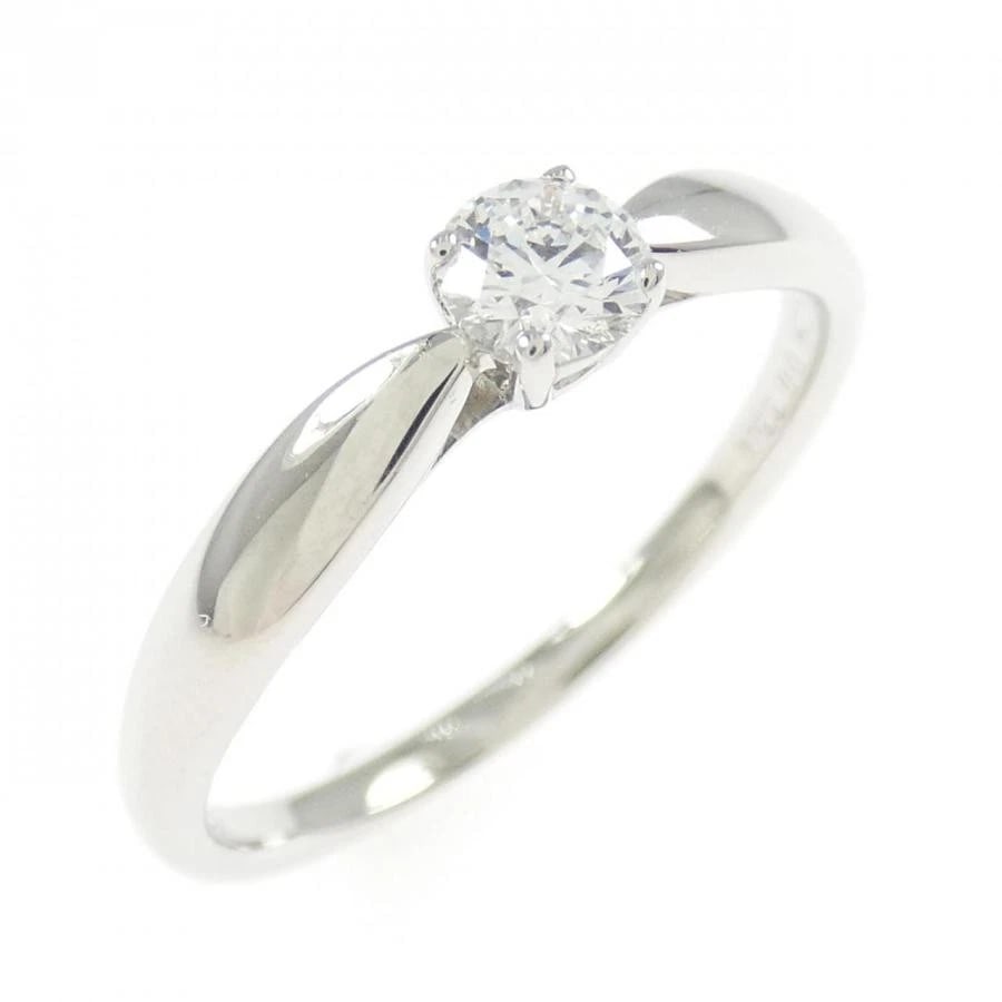 TIFFANY & CO. HARMONY DIAMOND PLATINUM RING: Tiffany & Co. Harmony Diamond Platinum Ring Brand: Tiffany & Co. Type/Style: Ring Material: Metal Purity Pt950, Metal Platinum, Main Stone/Creation Natural Color: Platinum Size: US 6.5 Accessorie