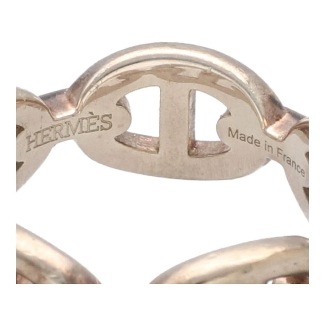 HERMES CHAINE D'ANCRE ENCHAINE AG925 SILVER RINGS (1 of 7)