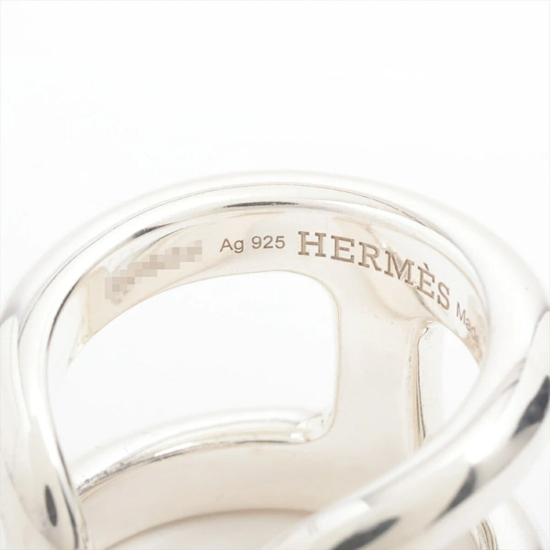 HERMES OSMOS GM SILVER RINGS (1 of 3)