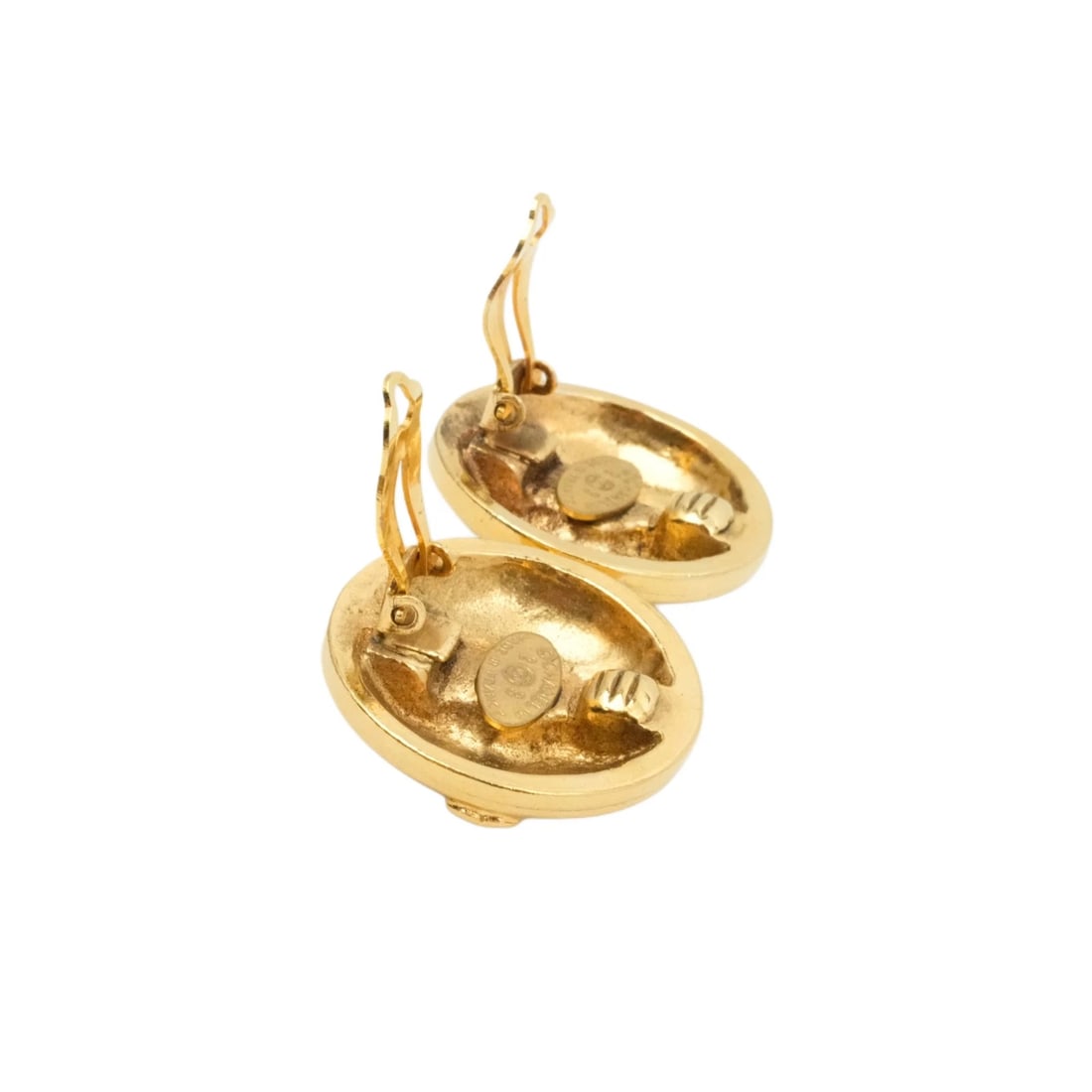 CHANEL GOLD EARRINGS FROM (1 of 7)
