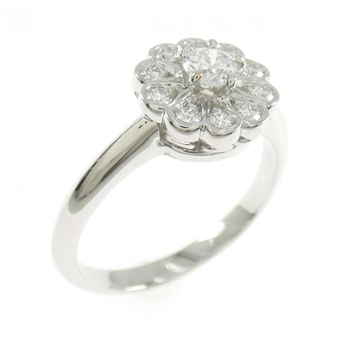 TIFFANY & CO. DIAMOND PT950 RING (1 of 4)