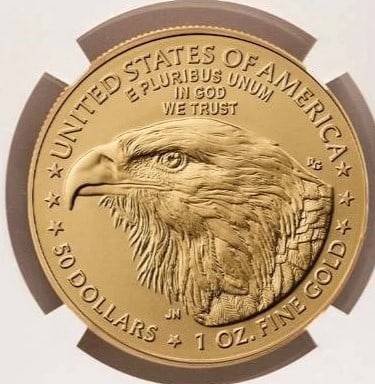 2026 1 OZ AMERICAN GOLD EAGLE COIN: 2026 1 oz American Gold Eagle Coin Brand: US Mint Year: 2026 Denomination: None Fineness: 0.9167 Country of Origin: United States Accessories: None Accessories Notice: When purchasing pre-