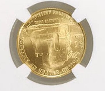 $5 US MINT COMMEMORATIVE GOLD COIN - 2