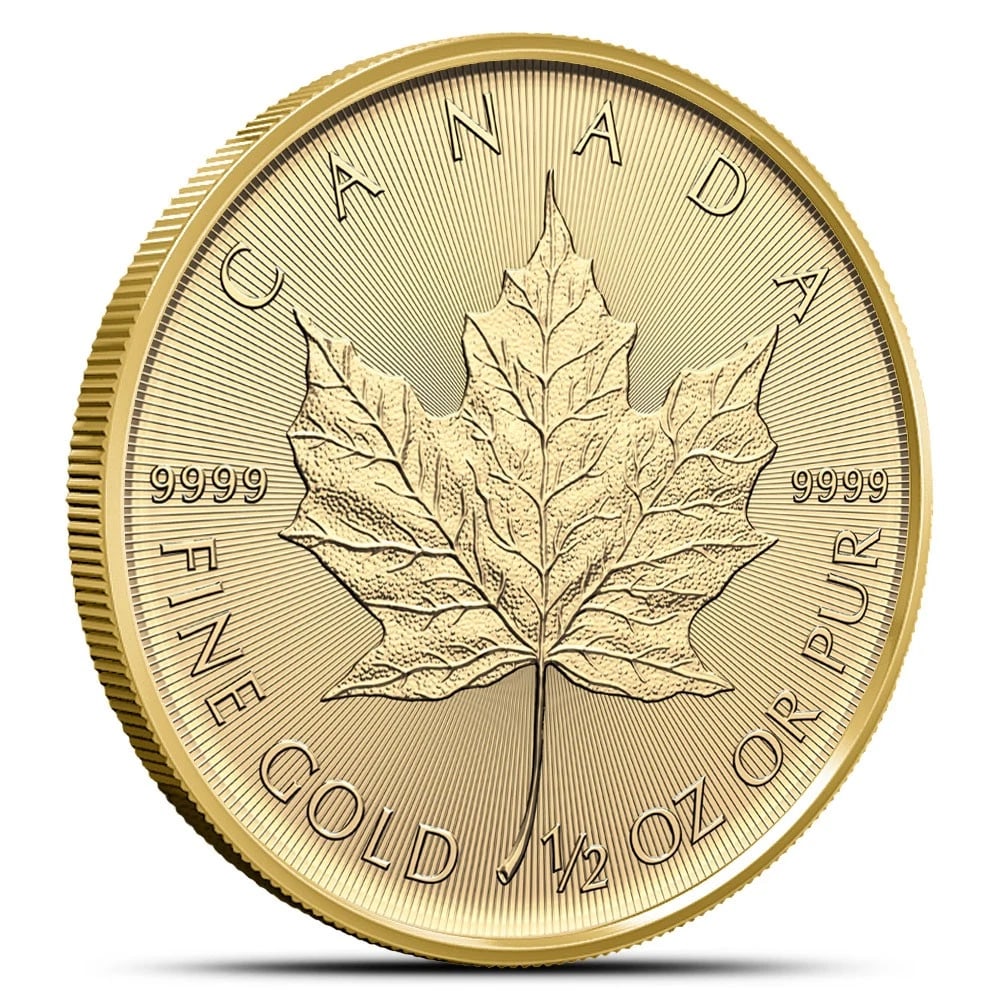 2026 1/2 OZ CANADIAN GOLD MAPLE LEAF COIN (1 of 2)