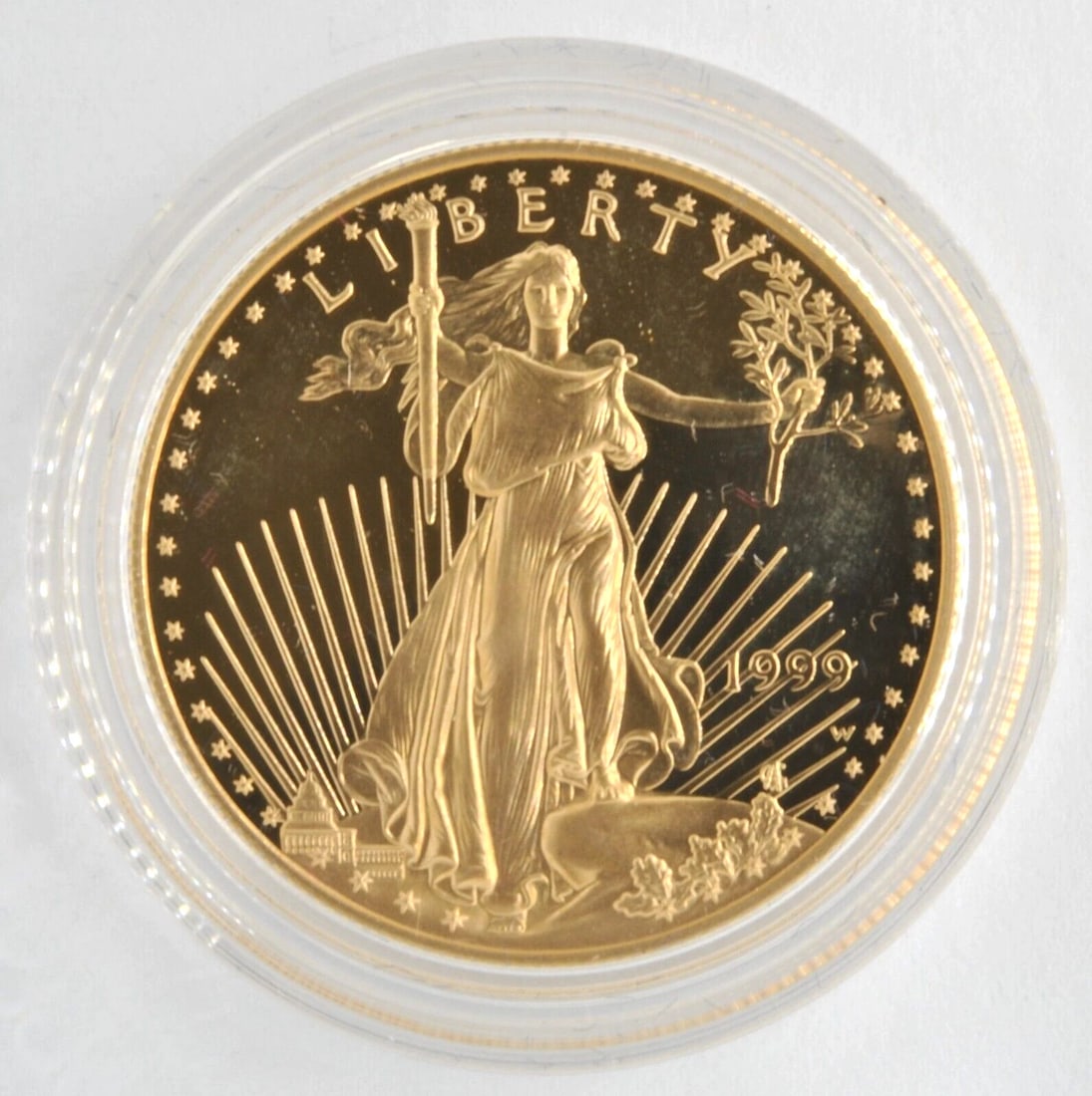 US 1999 1 OUNCE .917 FINE AMERICAN EAGLE $50 DOLLAR (1 of 2)