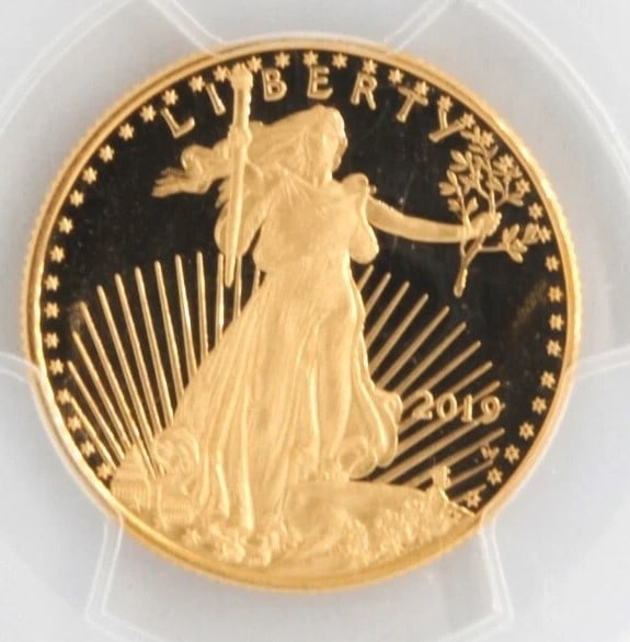 UNITED STATES 2019-W $25 AMERICAN GOLD EAGLE (1 of 2)